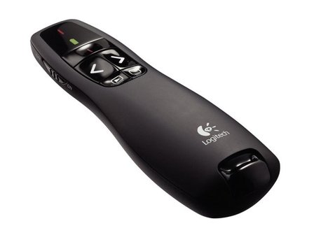 Logitech Wireless Presenter R400 presentasjonsfjernstyring