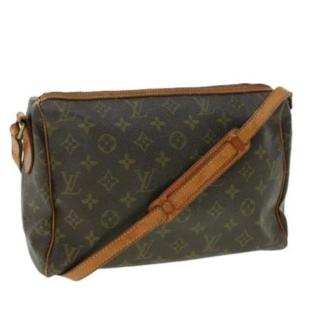Louis Vuitton Vintage Pre-owned Canvas louis-vuitton-Väska brun, Dam Vintage Väskor, Dam, Storlek: ONE SIZE