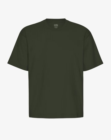 Oversized Organic T-Shirt - Hunter Green 2XL