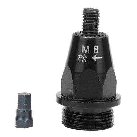 Luftnitter Nittemøtrik Pistol Hoved Hård Legering Pneumatisk Træk Sætter Nitning Værktøj Dele M8