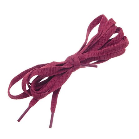 Snørebånd - Lilla Pink Hindbær - Flade [120 cm]