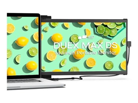 MOBILE PIXELS Duex Max DS 14.1 (Black) FHD, Monitor