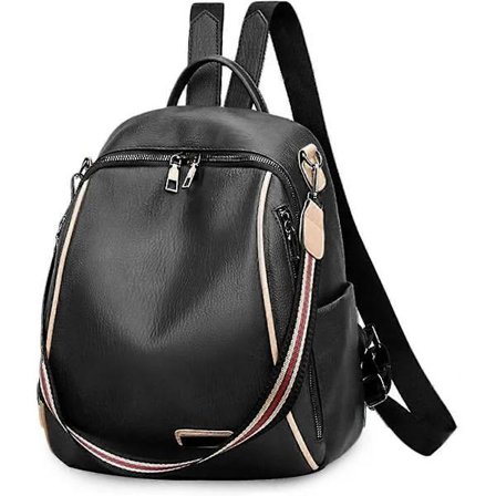 Rygsække til kvinder Vandtæt skuldertaske Casual Daypacks Piger Skoletasker Teenager Casual Daypacks til udendørs sport Sort