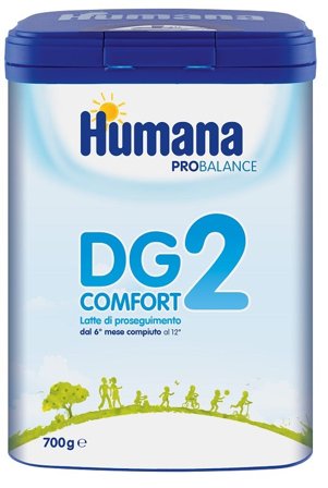 Humana DG2 Comfort Latte Proseguimento 700g - Nutrizione Avanzata