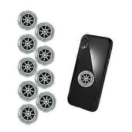 10 stk. EMF-skærmende klistermærker, anti-strålingsklistermærke til mobiltelefon, anti-strålingsbeskyttelsesneutralisator til telefonbærbar computer