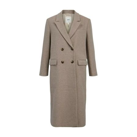 Object, Objblaza Coat 123 Bruin, Dames, Maat:XS