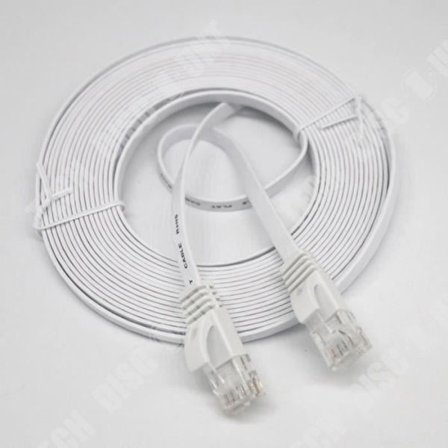 Ethernet-kabel - TECH DISCOUNT - 20 meter - Kopparledningar - RJ45 - Prestanda upp till 250MHz