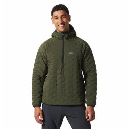 Mountain Hardwear Men's Stretchdown Light Pullover Men warmly-lined down jackets Green M