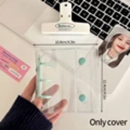 Läpinäkyvä valokuvakorttikotelo vedenpitävä Idol-korttikansio Kpop Idol-korttien keräilykirja värikäs irtolehtinen valokuvakorttien keräilykirja