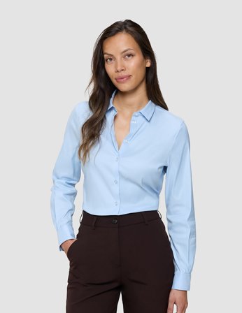 Shaping New Tomorrow - Damen - Oxford Shirt - Sky Blue - Slim Fit - Größe M
