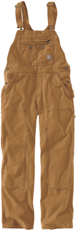 Carhartt Workwear Crawford Bib Overall naisten haalari, Carhartt Brown - Haalarit