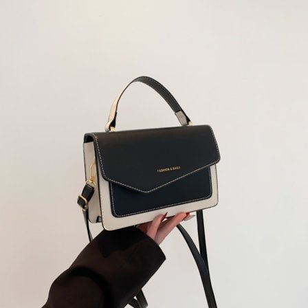 Axelväska Messenger Bag SVART