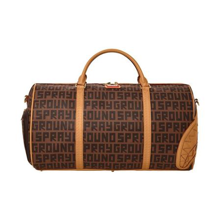 Sprayground, Bag Bruin, unisex, Maat:ONE Size,leer