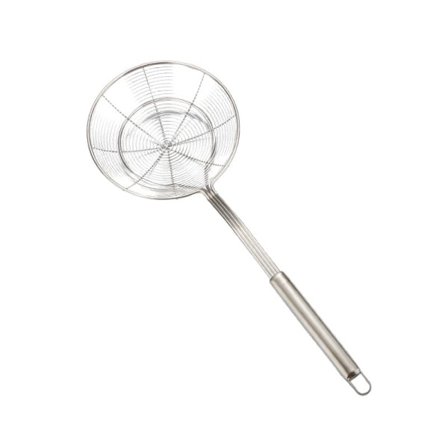 Skimmer i rustfritt stål med hullsleiv for fisk, grønsaker, kjøtt 14#