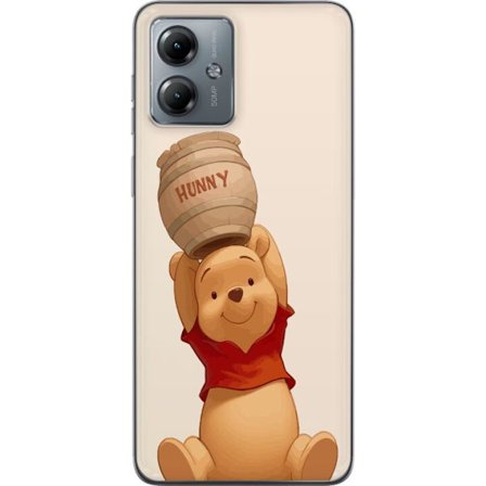 Kompatibelt Mobilskal till Motorola Motorola Moto G14 Nalle Puh Honung Disney Winnie