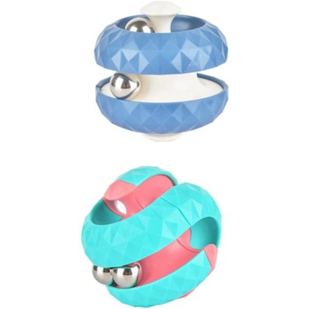 2 kpl Orbital Ball Fidget Ball -lelu, Puzzle Ball Spin Orbital Bead -lelu Prop Stress Relief -lelu