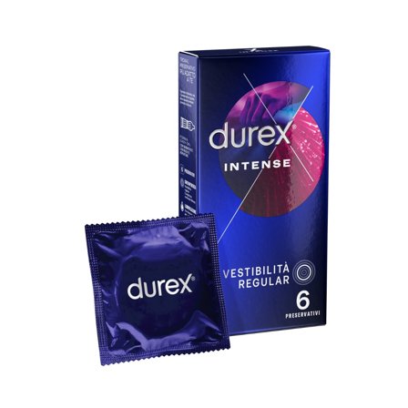 Durex Intense Orgasmic Condom 6 Pezzi Massimo Piacere Sicuro