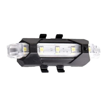 USB-oppladbar LED-sykkellykt bak, kraftig sykkelbaklys for sykling