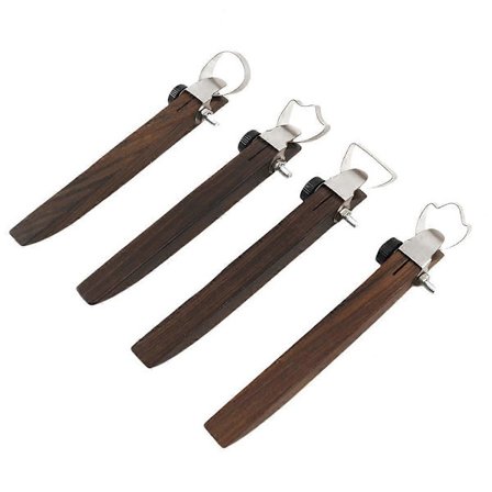 Keramik Håndtag Lav Værktøj Skulptur Skraber Keramik Udskæringsværktøj Keramik Kop Håndtag Form Værktøj til Tekop Krus (4 STK)