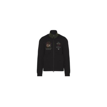 Sweatshirts Aeronautica Militare Fe1726f48234300 Svarta 178 - 182 Cm/m