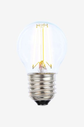 Aneta Lighting - Ljuskälla Klotlampa E27 LED - Transparent - Ljuskällor & glödlampor - Från Homeroom