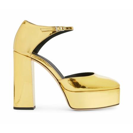 Giuseppe Zanotti Heeled Mules , Geel , Dames , Maat: 36 EU Pumps