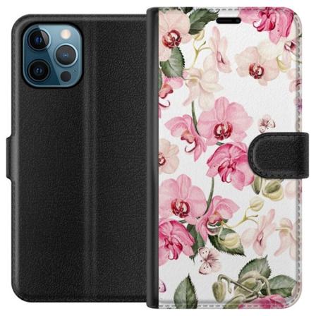 Apple iPhone 12 Pro Max Lompakkokotelo Kukat