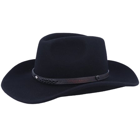 Jaxon & James - Sort traveler Hat - Comanche Black Cowboy Hat @ Hatstore