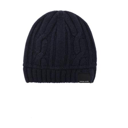 Canada Goose, Wool beanie Blauw, Dames, Maat:ONE Size