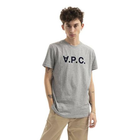 A.p.c. - T-shirts - Grå - Herr - Storlek: S, Herr, Storlek: S