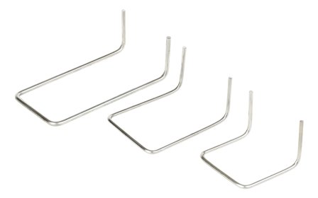 Joma 0344575 Murkrampe NR. 3, U-form, CE-EN845, pakke med 100 4 x 50 x 55 x 75 x 55 x 50 mm, Befæstelse
