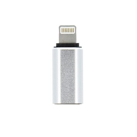 Laddadapter USB-C Lightning silver