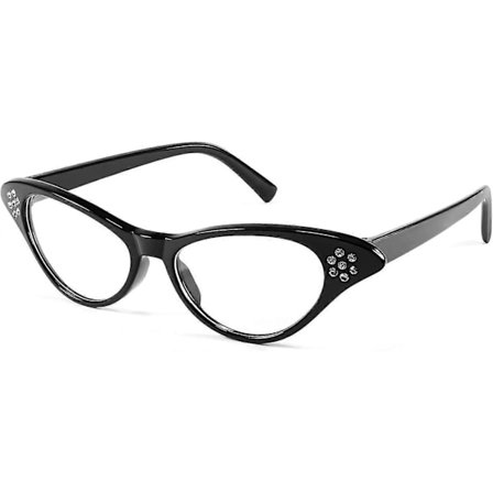 Kissamaiset silmälasit strasseilla, naisten ja lasten 50-luvun 60-luvun klassiset juhla-aurinkolasit B2848