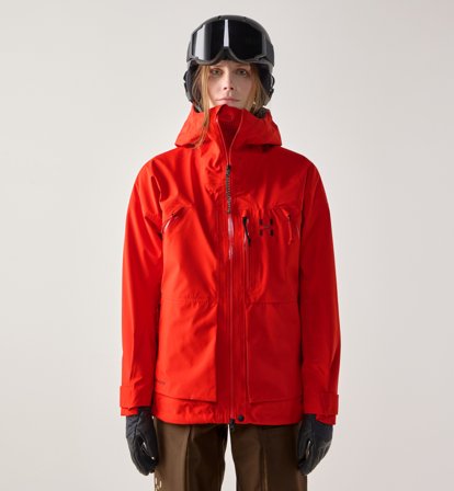 Haglöfs Vassi GTX II Jacket Women Tech Red/Carmine Red - Damen - M