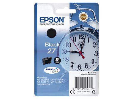 EPSON Bläckpatron C13T27014012 Svart - Lyreco - Toner och bläck - Bläckpatroner - Bläckpatroner Epson
