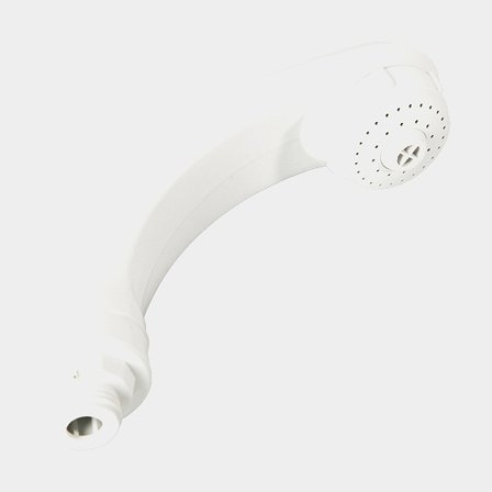Shower head / shower handle Whale Swim 'n' rise, plastic, white