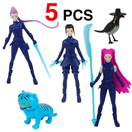 K-pop Demon Hunters Actionfigur Set - Perfekt present till fans[JUN]