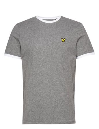 Ringer T-Shirt T-shirts Short-sleeved Grå Lyle & Scott