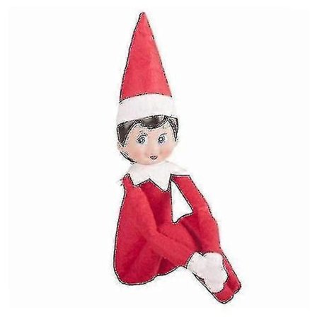 The Elf On The Shelf Pojke Flicka Figur Jul Nyhet Plyschdockor Leksak Julklapp (LGL)