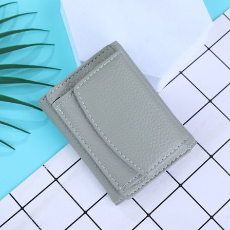 Mode korta plånböcker Enkel liten plånbok GRÖN