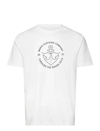 Makia Hook T-Shirt - White - L
