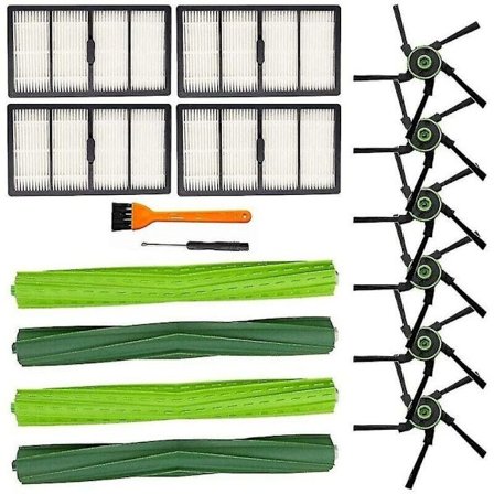 För Irobot Roomba S9(9150) S9 + S9 Plus Hepa Filter Borste Rulle Sida