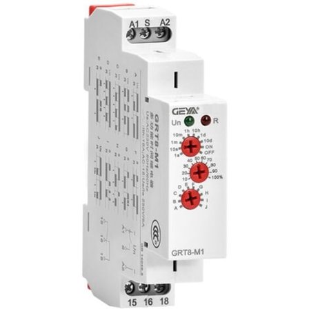AC tidsavbrudd multifunksjons tidsrelé, GRT8-M1 A220