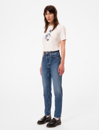 Nudie Jeans Breezy Britt Day Dreamer - Blue - 28 x 28