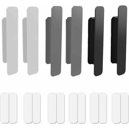 Klistermærke møbelhåndtag klistermærke køkken klistermærke klistermærke Skydedør klæbende dør til skydedør til døre og vinduer skabe 6 stk 6 stk 6 stk