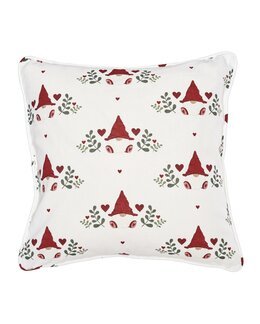 Putetrekk God Jul med trykt motiv 2-pk Off-white