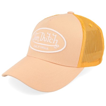 Kinder Von Dutch - Orange trucker Cap - Oval Patch Orange Trucker @ Hatstore