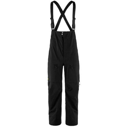 Fjällräven Men's Bergtagen GTX Touring Bibs in Black, GORE-TEX | Size: 2XL
