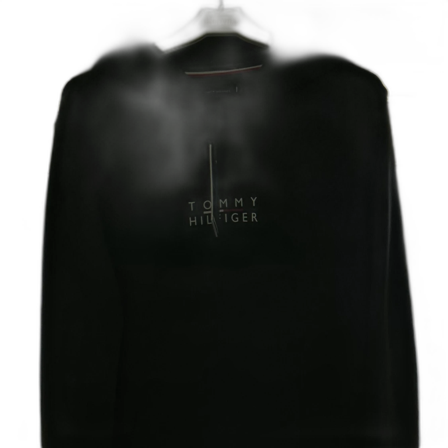 Svart hoodie Tommy Hilfiger S