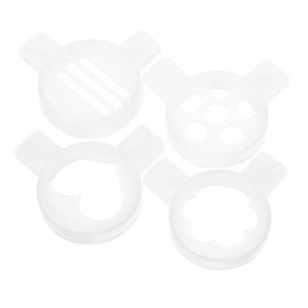 4 stk. Ismaskine Dyser Modelleringslåg Beslag Ismaskine Reservedele